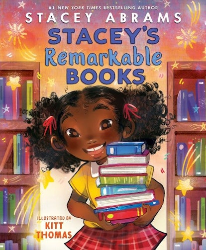 The cover of Stacey's Remarkable Books, Stacey Abrams' second children's book.
