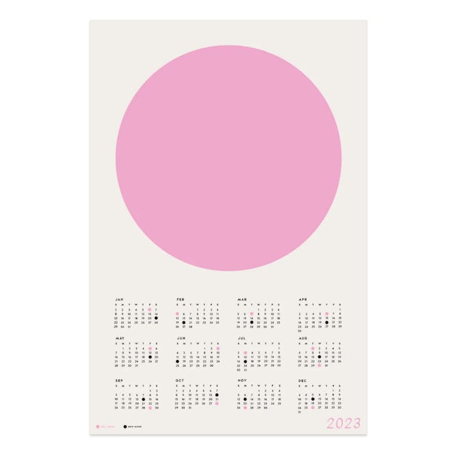 Minimalist Moon Calendar
