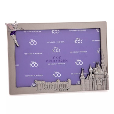 The Disney 100th anniversary collection includes home decor like this picture frame. 