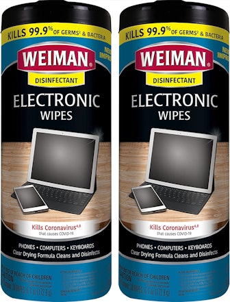 Weiman Electronic & Screen Disinfecting Wipes (2-Pack)