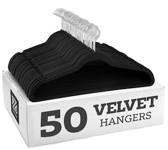 Zober Premium Velvet Hangers (50-Pack)