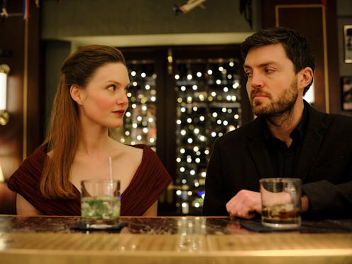 Holliday Grainger as Robin Ellacott and Tom Burke as Cormoran Strike