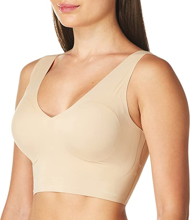 Calvin Klein Seamless Lightly Lined V-Neck Bralette