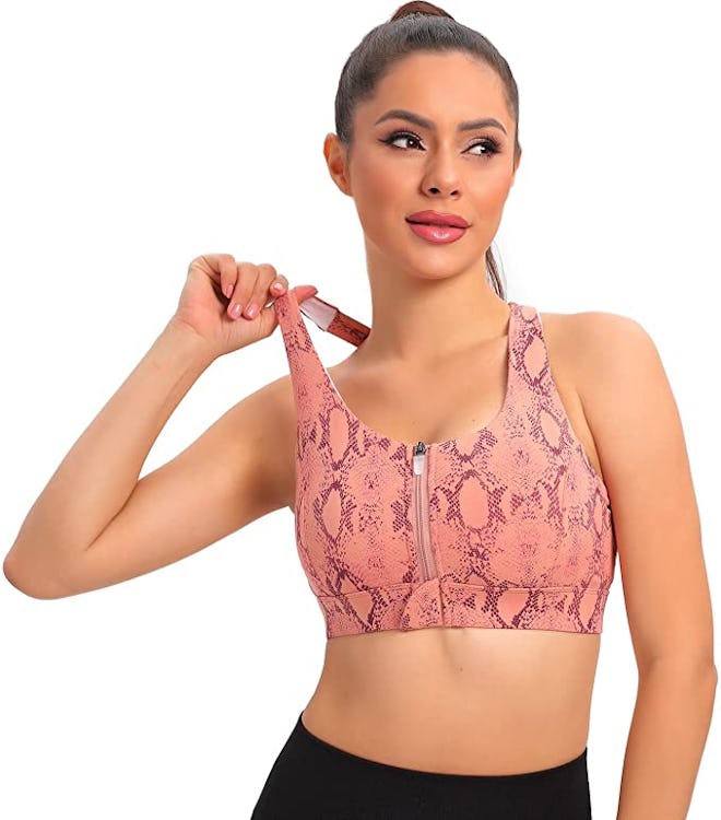 Cordaw High Impact Front Zip Bra