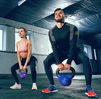 Yes4All Vinyl Coated Kettlebell Weights