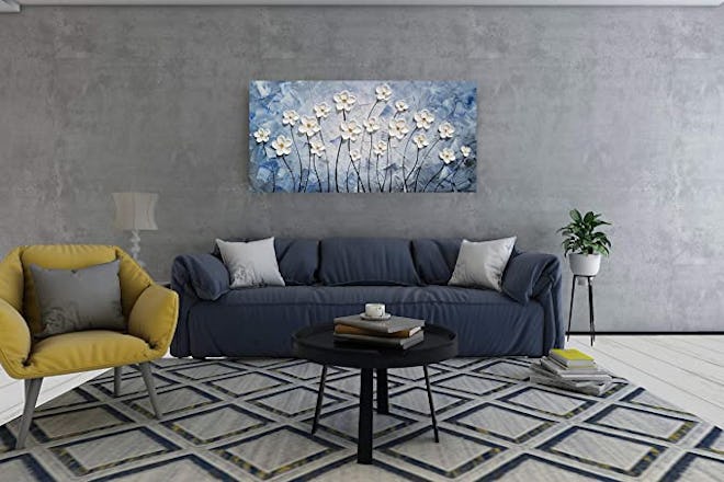 YHSKY ARTS Floral Canvas Wall Art