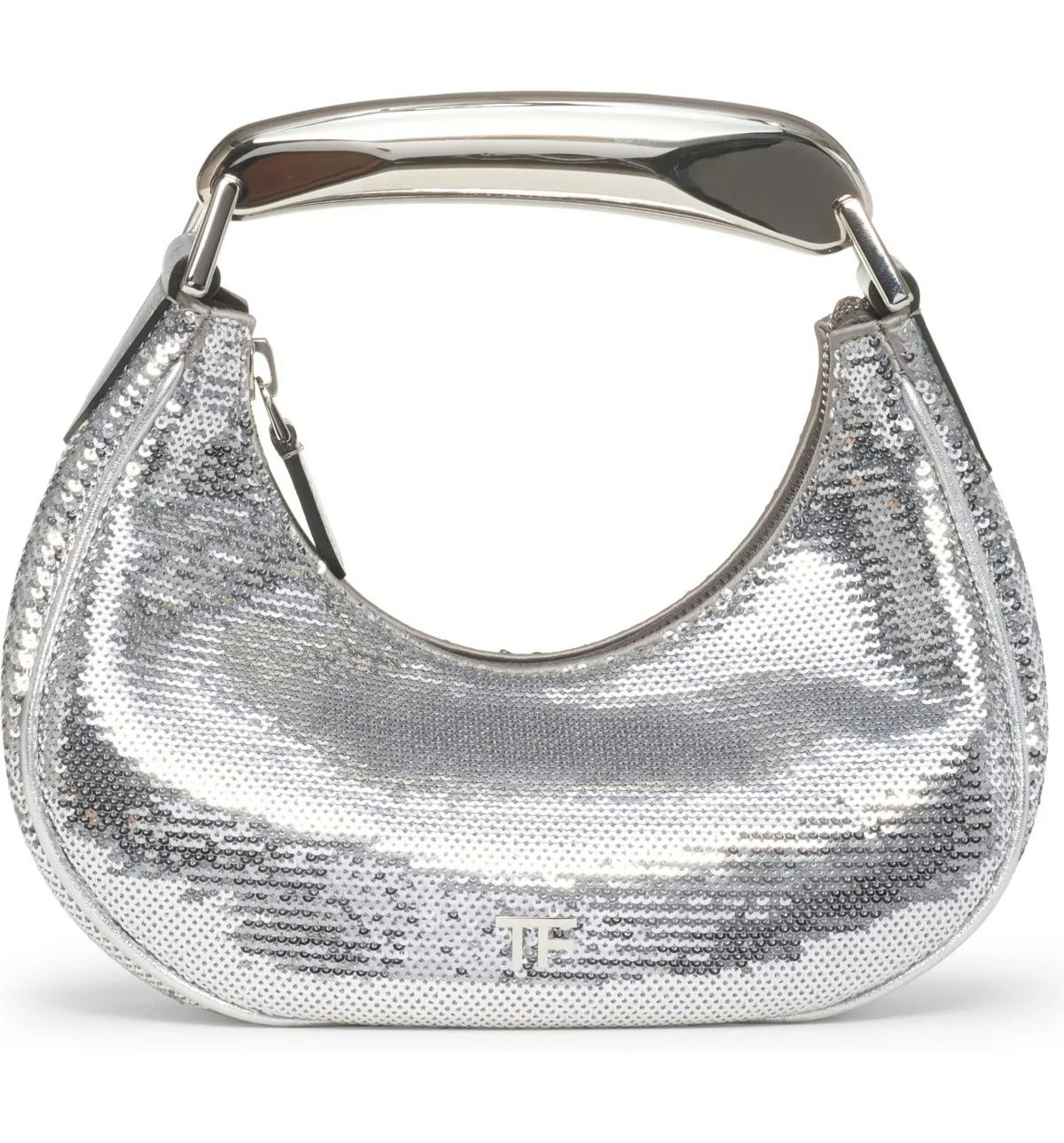 Tom Ford Mini Bianca Sequin Top Handle Bag