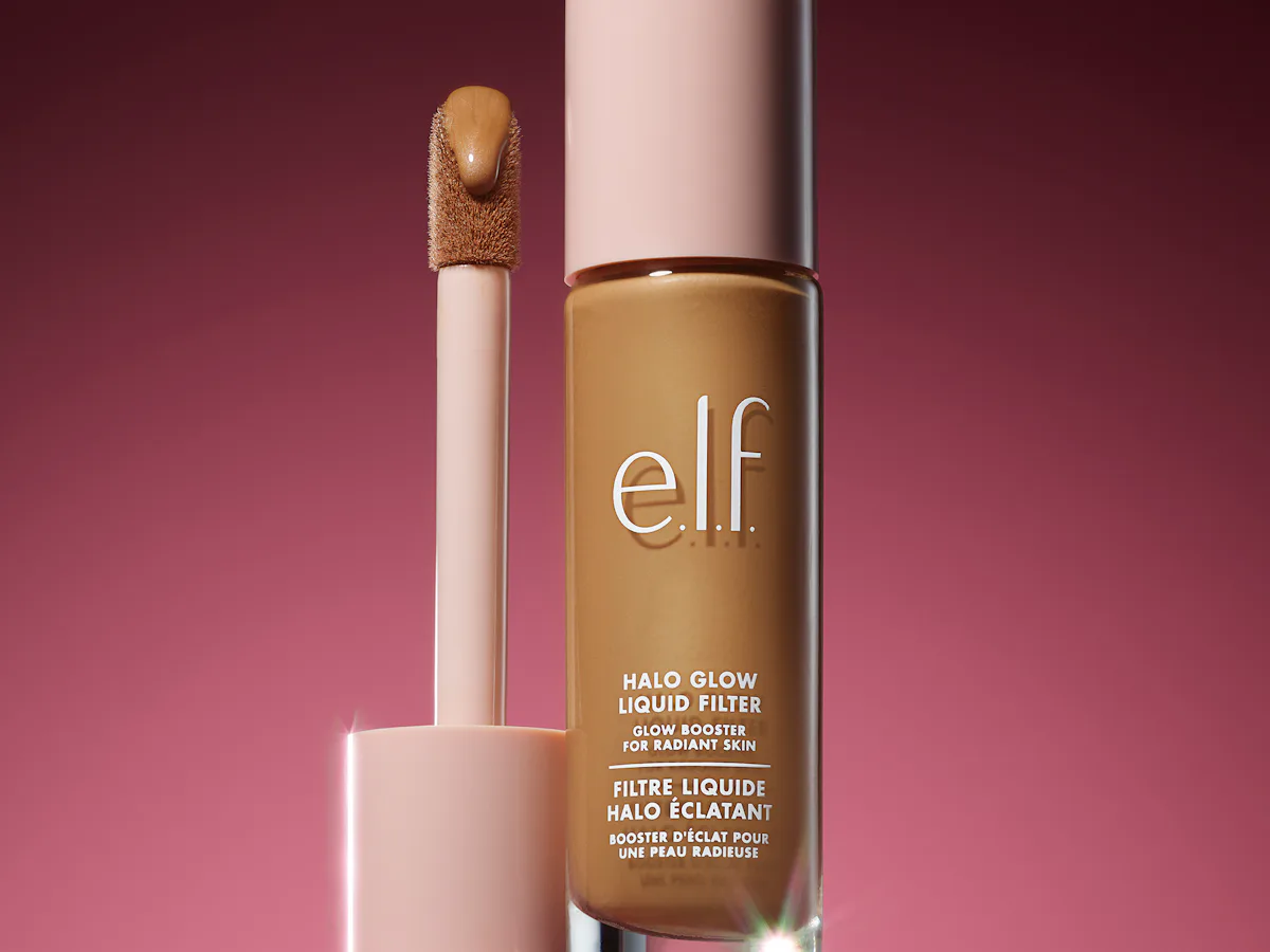The e.l.f Cosmetics Halo Glow Liquid Filter Highlighter Has Finally Been Restocked The e.l.f Cosmetics Halo Glow Liquid Filter Highlighter Has Finally Been Restocked