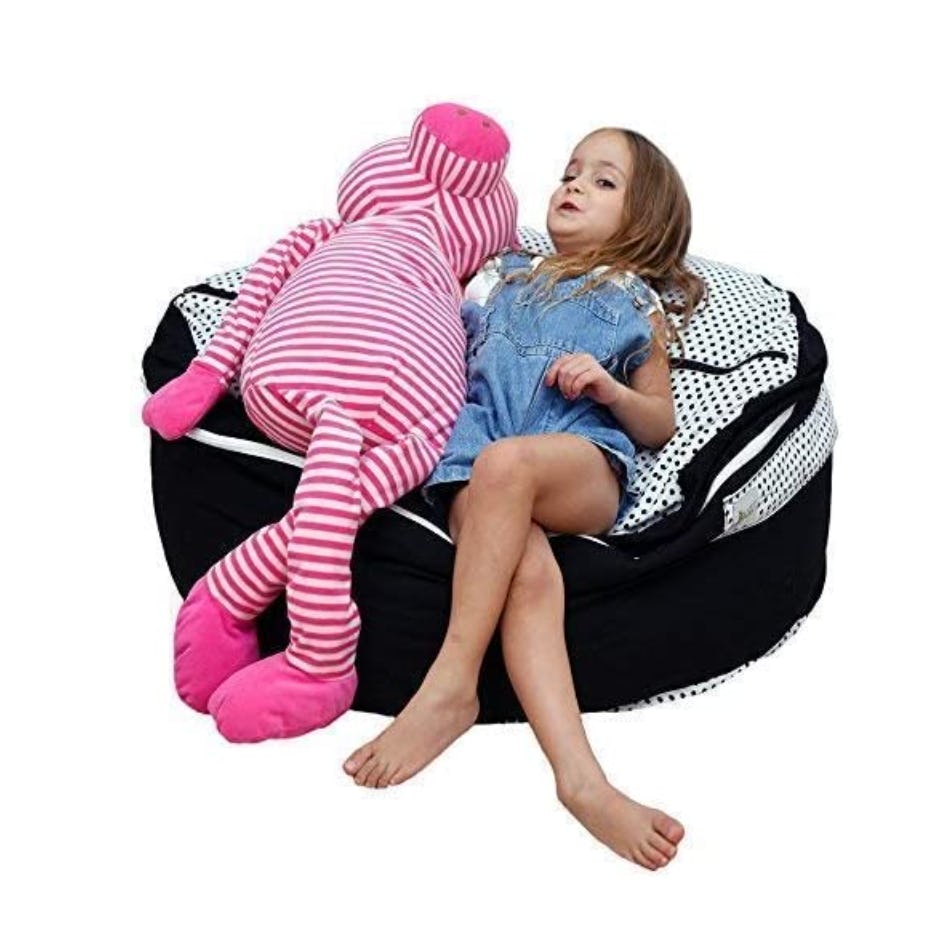 SMART WALLABY Bean Bag Stuffed Animal Storage