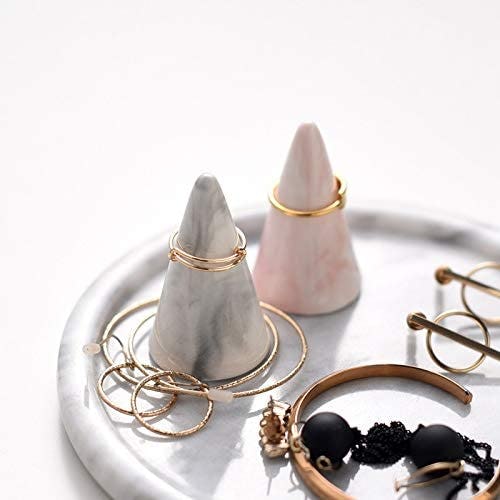 oskas KESHENG Modern Marble Ring Holder