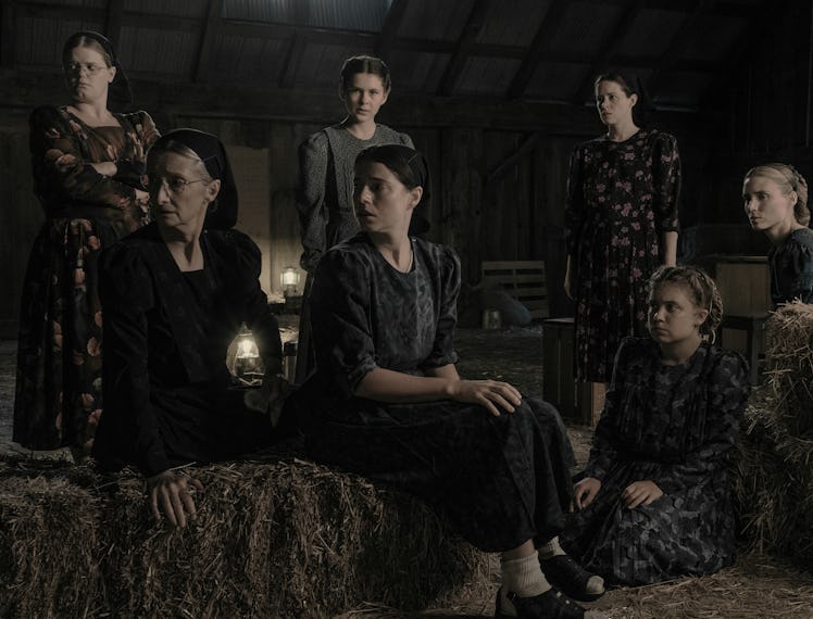 A still from the movie, Women Talking