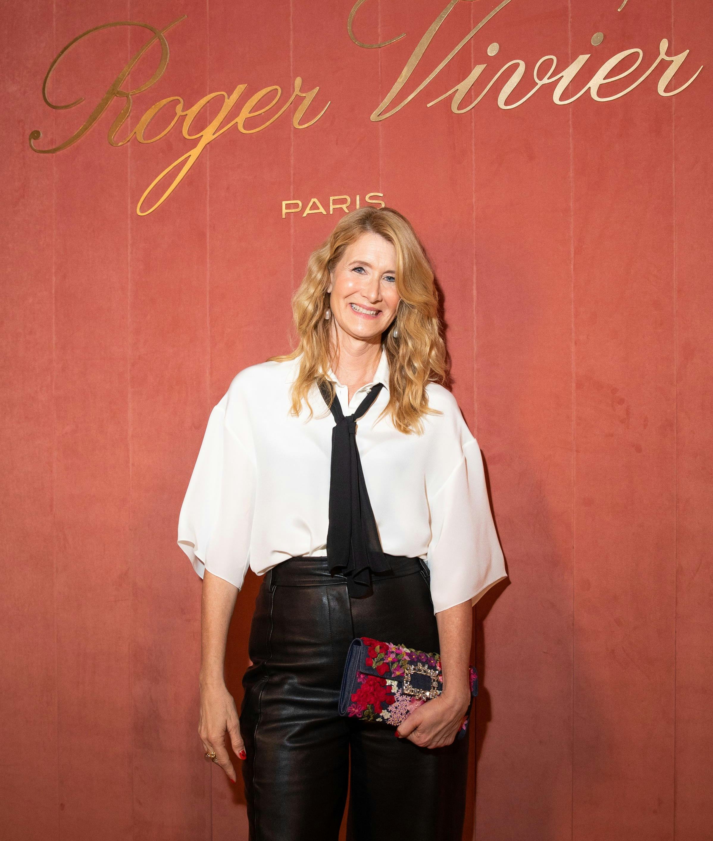 Laura Dern attending the Roger Vivier dinner party.