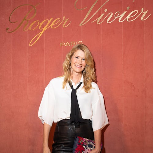 Laura Dern attending the Roger Vivier dinner party.