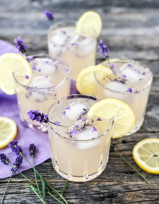 lavender tea lemonade