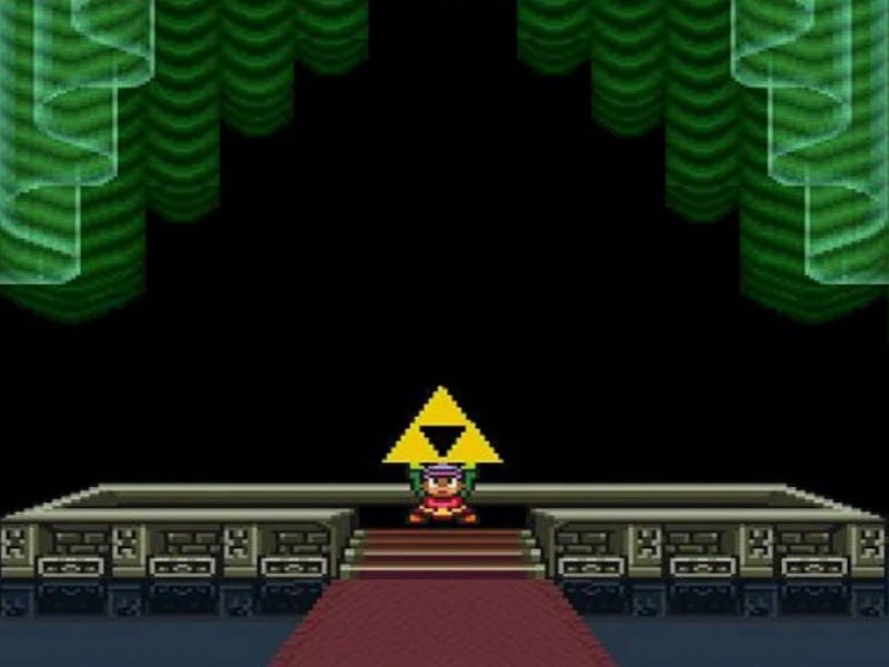 A Link to the Past triforce