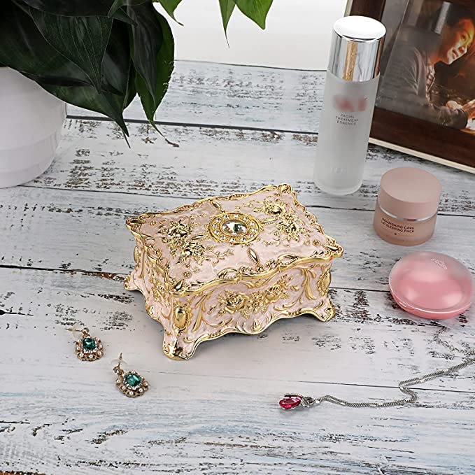 Hipiw Vintage Jewelry Organizer Box