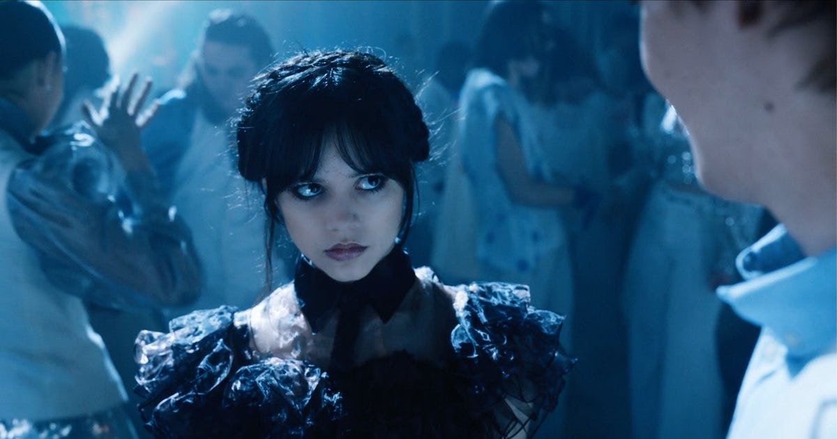 Wednesday's Rave'N Dance Hair Was Inspired By A British It Girl