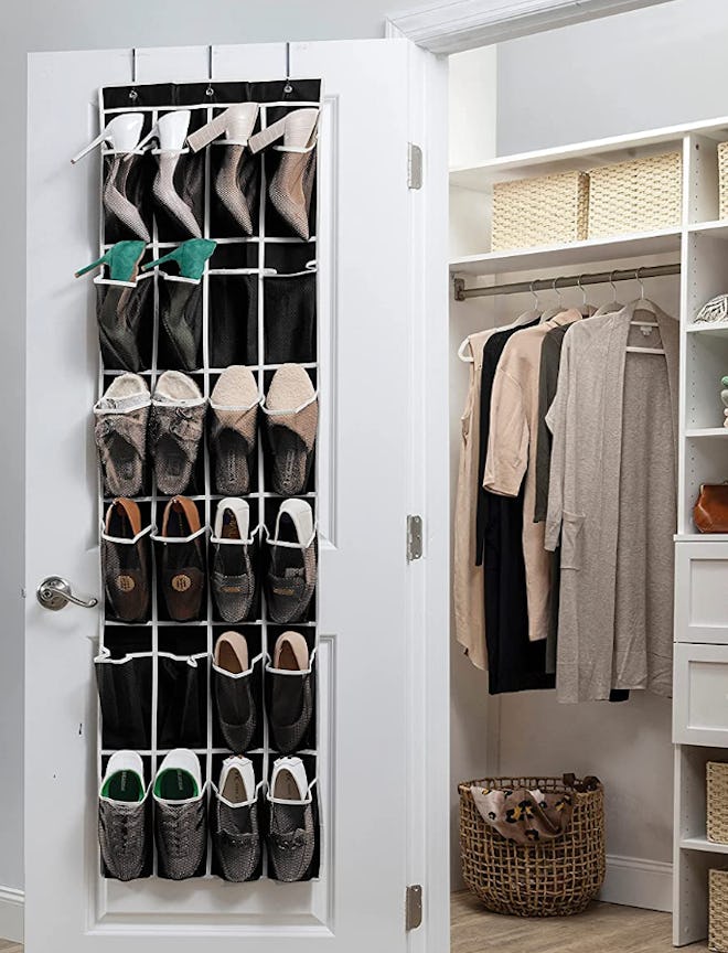 ZOBER Over The Door Shoe Organizer