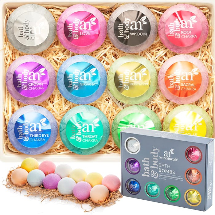 artnaturals Bath Bombs Gift Set (12-Pack)