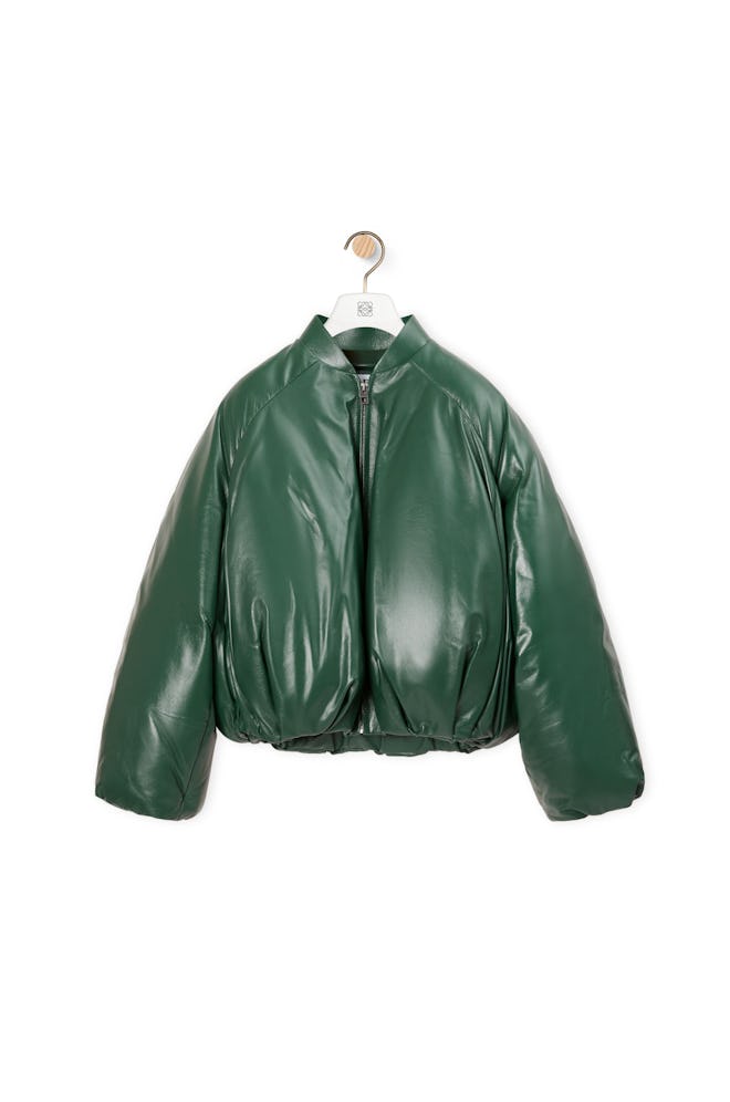 Loewe leather puffer Outlet