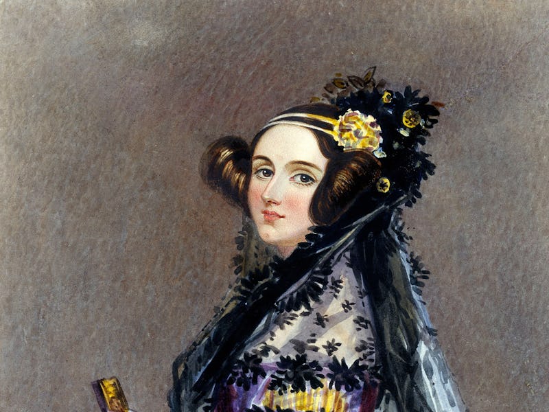 Ada King, Countess of Lovelace, was more than just another mathematician. Watercolor portrait of Ada...