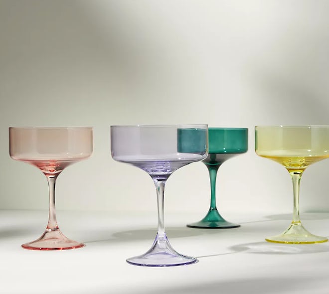 Morgan Coupe Glasses, Set of 4