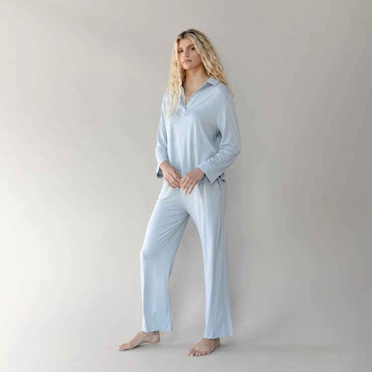 Custom Bamboo Pajama Set In Stretch Knit