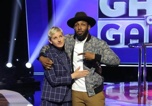 ELLEN'S GAME OF GAMES -- "The Sound of Musical Chairs" Episode 201 -- Pictured: (l-r) Ellen DeGenere...