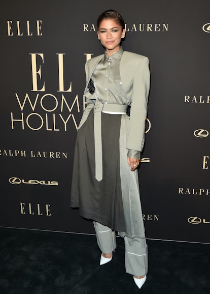 Zendaya attends the 2019 ELLE Women In Hollywood at the Beverly Wilshire Four Seasons Hotel on Octob...