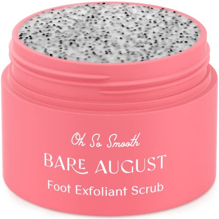 Bare August Foot Scrub - Softens Calluses Leaving Soft, Smooth Feet - Foot Exfoliator Pedicure Tool ...