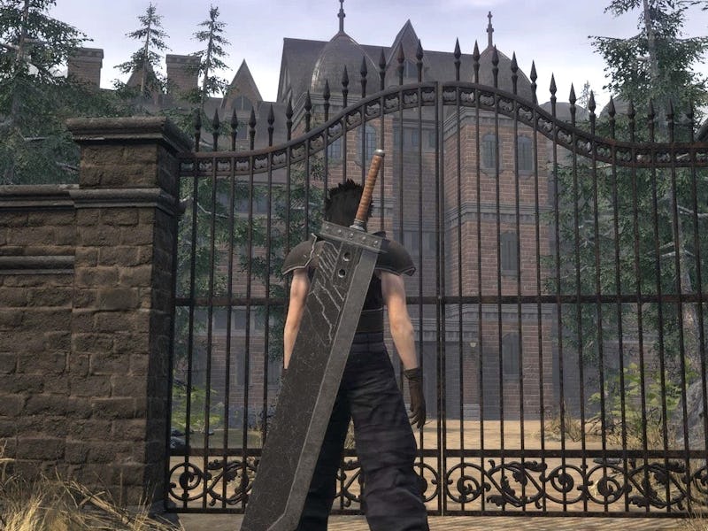 ff7 crisis core reunion shinra mansion manor