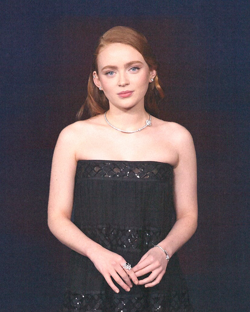 A portrait of Sadie at the premiere of 'The Whale' in fall of 2022