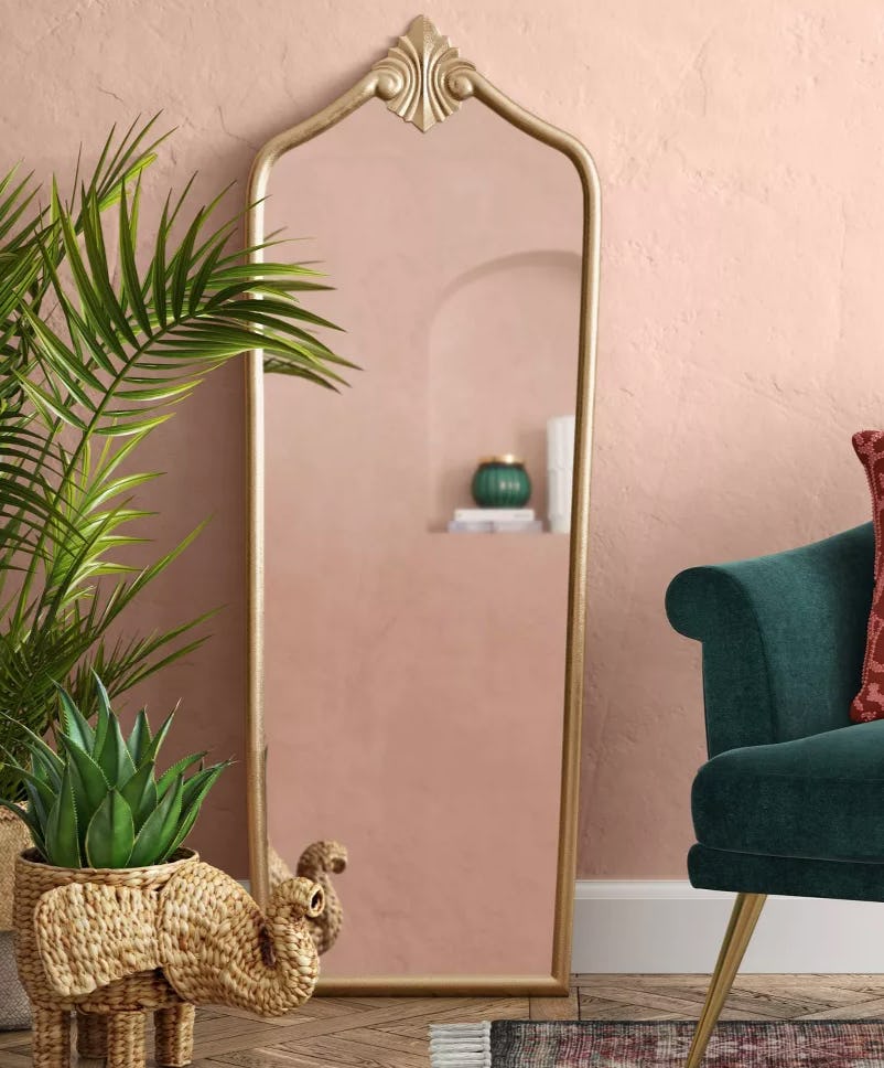 Opalhouse Floor Gilded Decorative Mirror