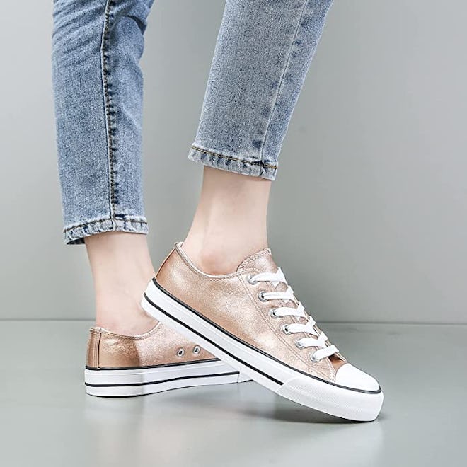 ANQILA Canvas Low Top Sneakers