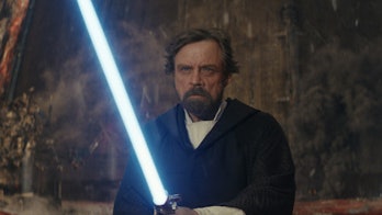 Mark Hamill in The Last Jedi.