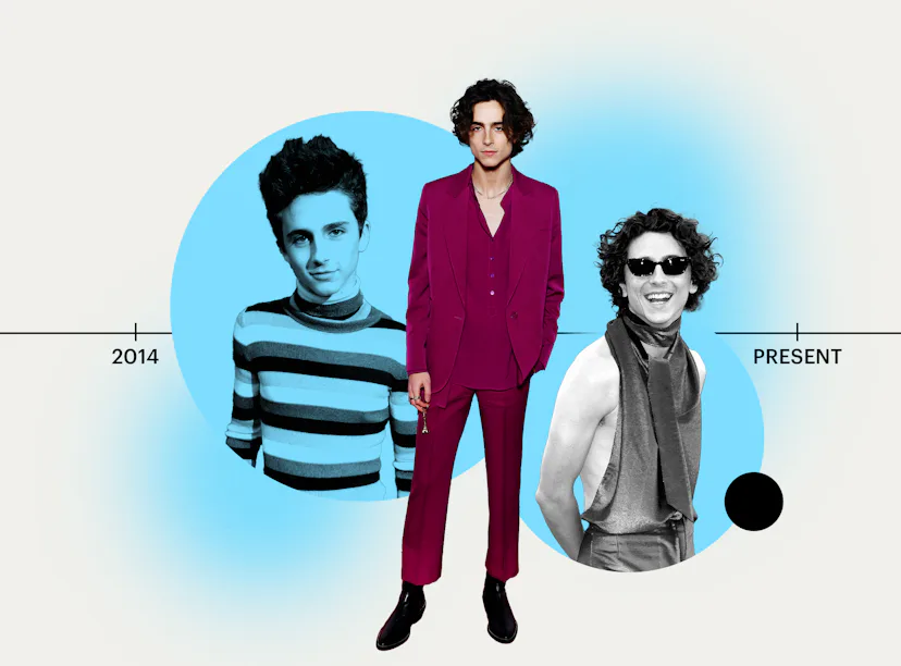 Timothée Chalamet's Style Evolution Is Playful & Experimental