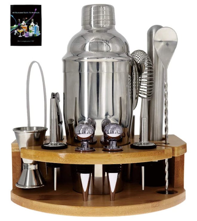 Cocktail Shaker Mixology Bartender Kit