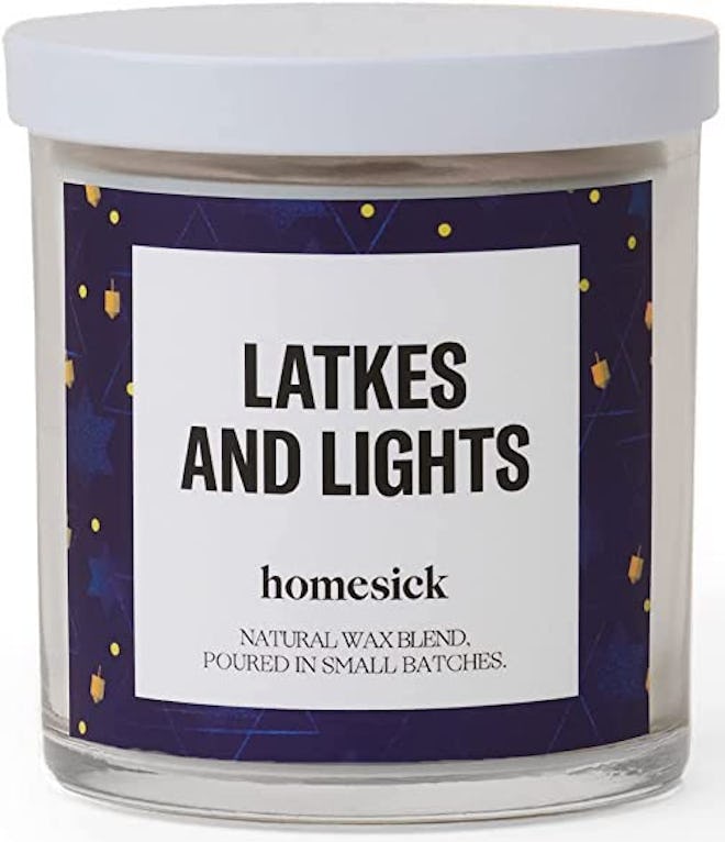 Latkes and Lights Candle