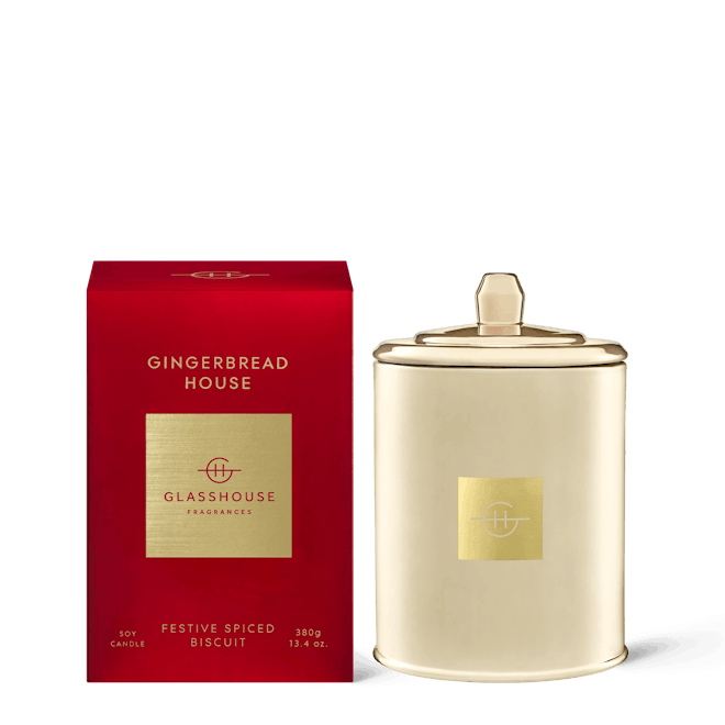 Gingerbread House Candles