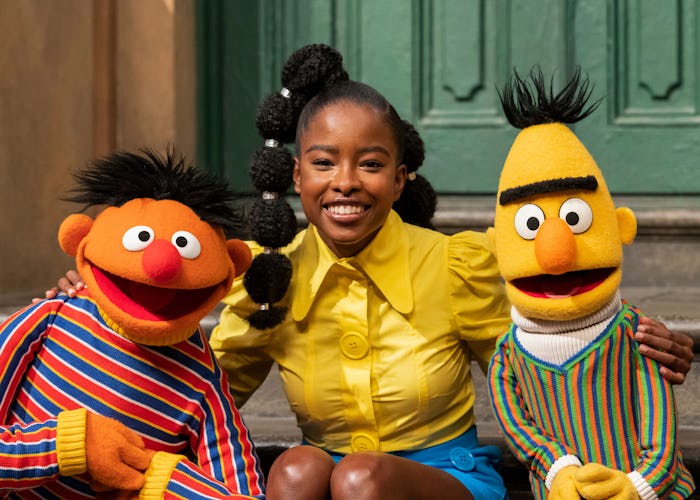 Amanda Gorman joined Bert and Ernie for "Word of the Day."