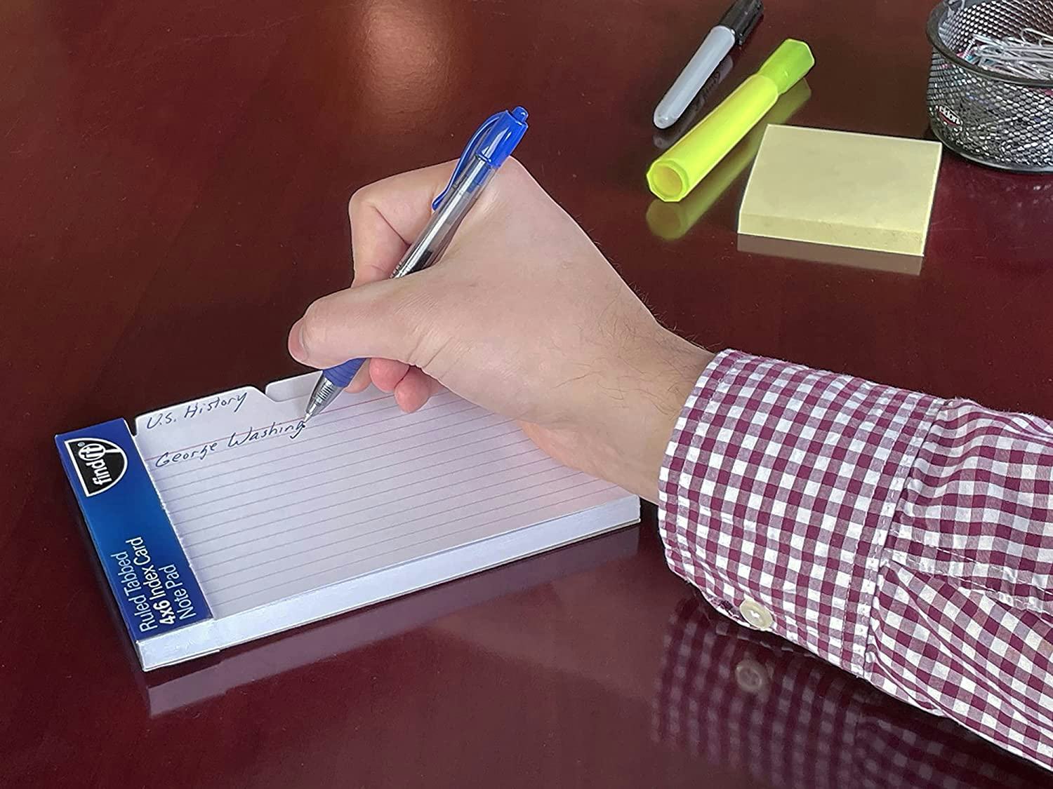 FindIt Tabbed Index Cards (36-Pack)