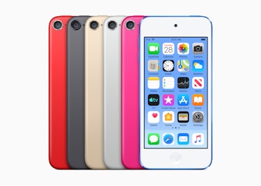 The final generation of the iPod touch.