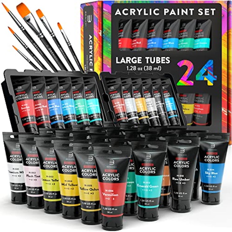 Benicci Premium Quality Acrylic Paint Set