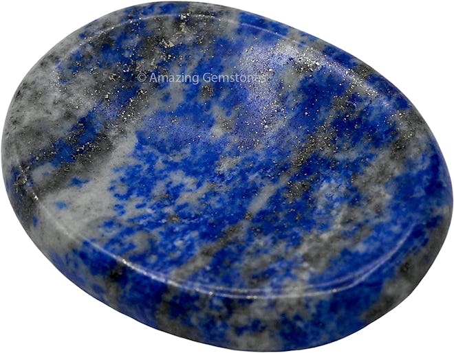 Natural Lapis Lazuli Worry Stone