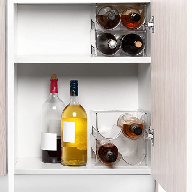 ClearSpace Water Bottle Organizer (4-Pack)