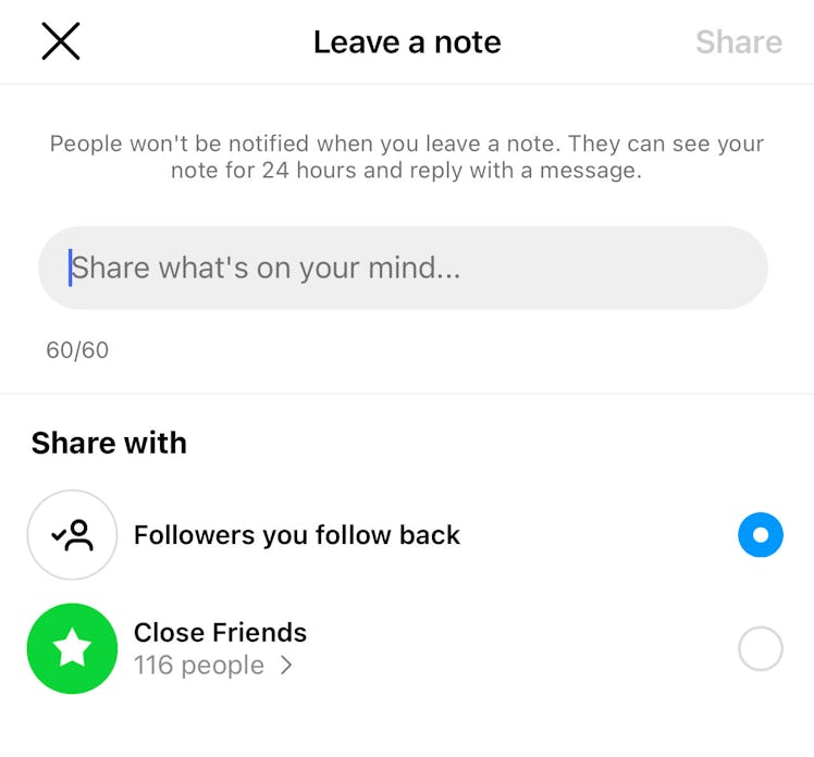 How to get and see Instagram Notes to share short messages with friends.
