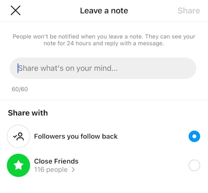 How to get and see Instagram Notes to share short messages with friends.