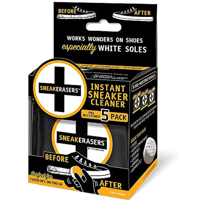 SneakERASERS Instant Sole and Sneaker Cleaner (5-Pack)