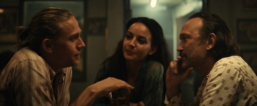 Charlie Hunnam, Antonia Desplat and Vincent Perez in ‘Shantaram.'