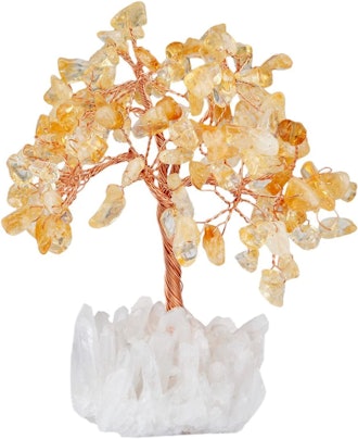 mookaitedecor Citrine Crystal Tree